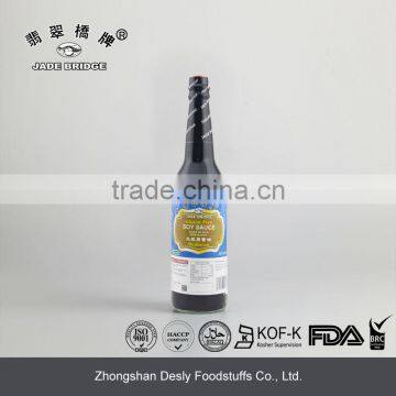 BRC NO MSG added & Gluten free mushroom Soy Sauce for supermarket