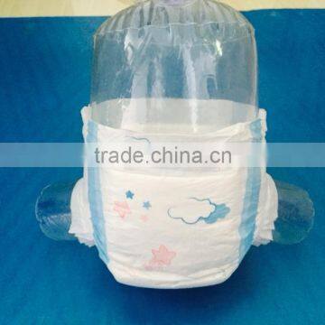 Baby Friends New Design Good Quality Magic Tape Cloth-like Backsheet Cotton Film Disposable Baby Diaper photo-3