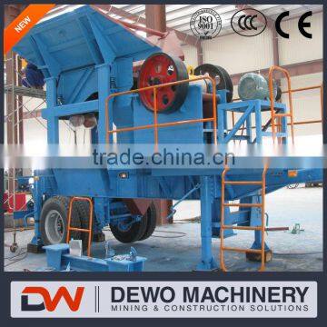 stone cutting machine mobile crushing line