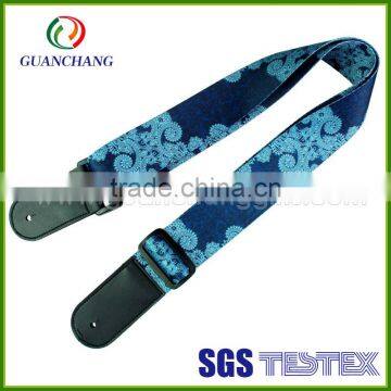 made in china heat transfer printing guitar belts guitar straps