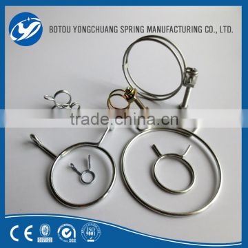 Wire Steel Spring Hose pipe Clamp wire pipe clip Manufacturer