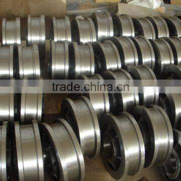 China Wholsale Die Casting Cart Driving Wheels photo-2