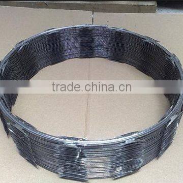 (high Quality)Galvinized Razor Barbed Wire(factory) photo-5