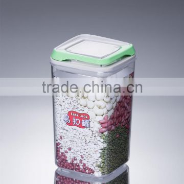 Wholesale OEM Easy open 1200ml square vacuum airtight food container