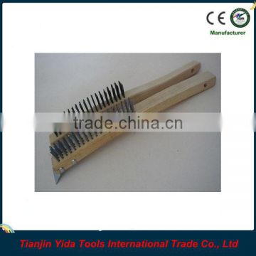 Wooden Handle Scratch Brush