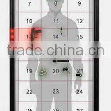 33 Distinct Pinpoint Detection Zone Walk Through Metal Detector photo-2