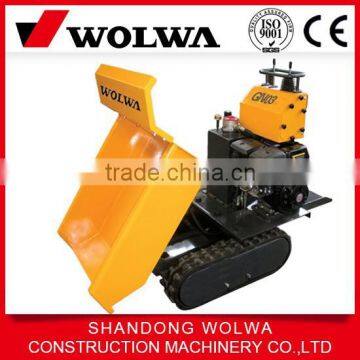 best sale!420kg mini crawler dumper truck with best price