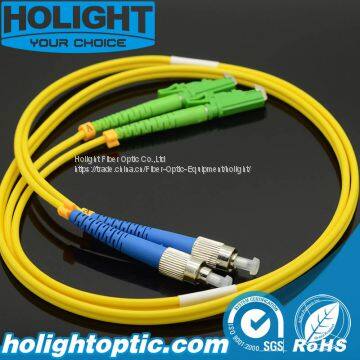 Optical Fiber Jumper Cable FC to E2000A Duplex Sm Yellow photo-2