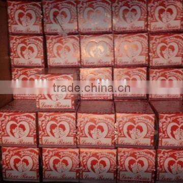 36pcs Tiny Silk Love Roses in 4" Glass Tubes photo-2