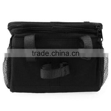 Roswheel Utility Black Bicycle Bag Portable Bike Outdoor Front Frame Tube Handlebar Basket Pannier photo-5