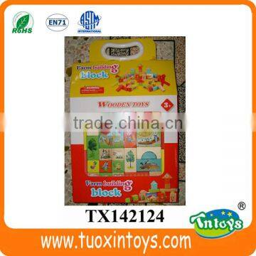 Wooden Construction Building Blocks Toys Creative Puzzle Toys for Kids photo-3