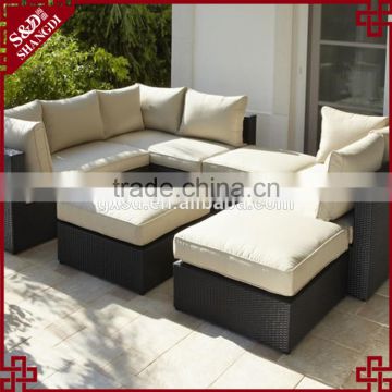 S&D synthetic rattan home casual outdoor furniture