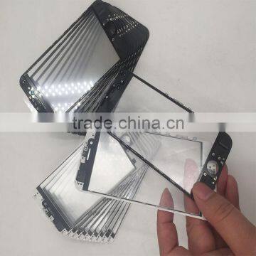 3 in 1 Front Glass Lens +Frame Bezel +oca Film for Iphone 7g 7p 6sp 6p 6g 6s Glass With Frame With Oca Film Cold Glue photo-2