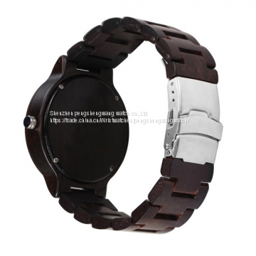 China Wholesale New Watches Gift Set Digital Watch Wood Watch photo-3