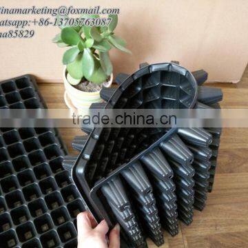 Not Coated PP Material Reusable Plastic Plant Nursery Seed Growing Tray China Manufactory Price With 8 Cell to 512 Cell photo-3