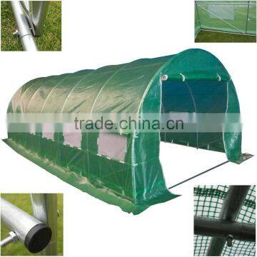 Pollytunnel Tunnel Fully Galvanised Anti Rust Steel Frame +3m x 6m x 2m