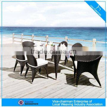 Modern outdoor dining table and chair 2063