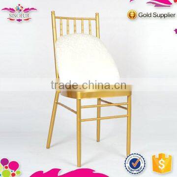 2015 New Design Qindao Sinofur event hall chiavari chair / aluminium chiavari chair with great price