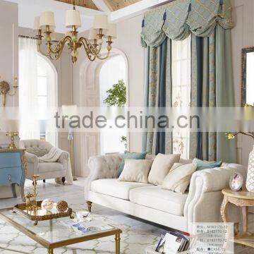 Italian-Style Collection of Classic Curtain, Luxury Jacquard Drop Door Curtain, Noble Embroideried Drape Curtain photo-6