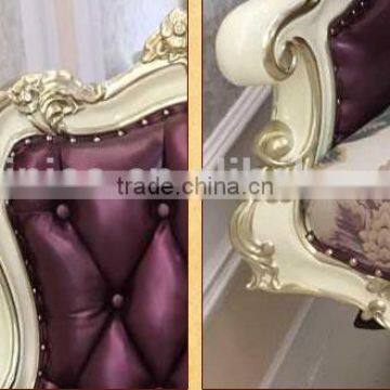 Palace Princess Swivel Chair, Royal and Elegant Wooden Office Chair, Study Room Study Chair for Homes (BF01-ML054) photo-6