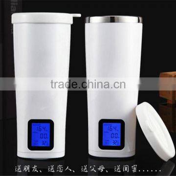 The Music of the Smart Glass USB Stainless Steel Automatic Reminding Thermal Insulation Cup Intelligent Display Glass photo-6