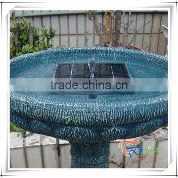 Small Fiberglass Outdoor Solar Water Fountain photo-3