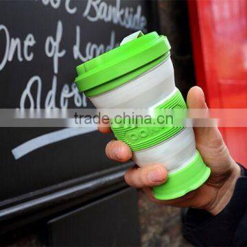 Portable Telescopic Coffee Cups, Colorful High Quality BPA Free TPE Foldable Cup, Travelling Cups For Wholesale photo-6