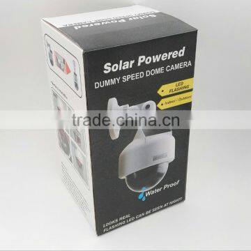 Factory Direct Cheap Look Real Fake CCTV Camera, Fake Wireless Solar Powered Dummy Dome, Solar High Speed Waterproof Camera photo-6