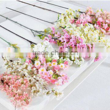 SJ10101226 Preserved artificial plastic cherry flower stem