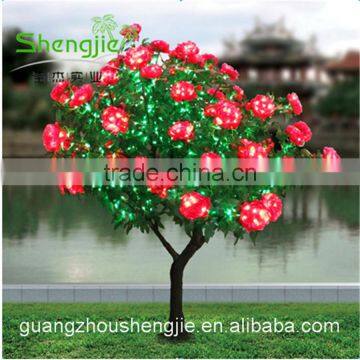 SJLJ013336 hot selling decorative artificial tree with lights / led tree for wedding decoration