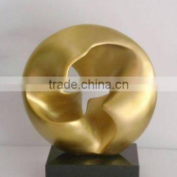 Contemporary Interior Decoration Metal Stainless Steel Abstract Sculpture