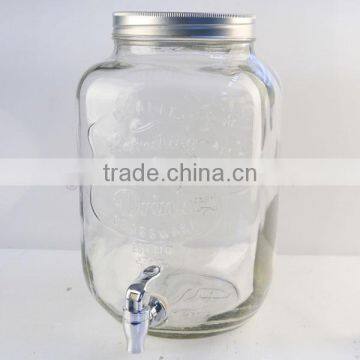 Huge Glass Mason Jar With a Tap photo-3