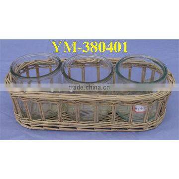 Cheap Wicker Candle Holder