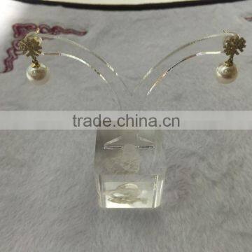 White 8-8.5mm Akoya Pearl Earrings photo-2