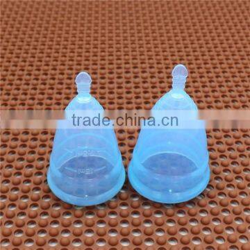 Soft Material Medical Collapsible Silicone Menstrual Cups for Female Sports,travel photo-2