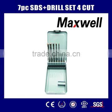 7pc SDS+DRILL SET 4CUT