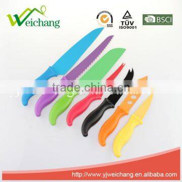 WCE416 6 pcs set Kitchen Knives wholesale non-stick knife set hot sale