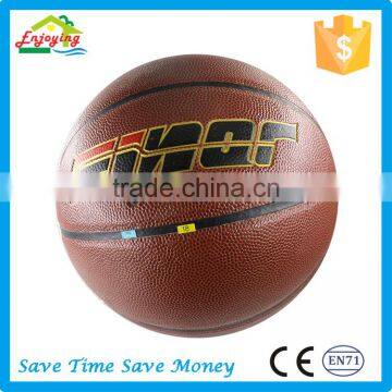 Regular Size 27.5 Inch Original Pro Game Microfiber 3 Layers Pvc Bladder Basketball