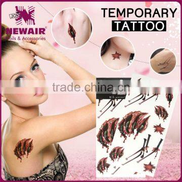 OEM Designs Printed Non-toxic Customized Temporary Tattoo Sticker photo-3