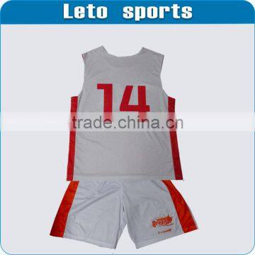 Sublimation Custom Made baseketball jerseys/tops