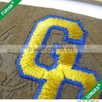 Supply Old Fashion Leather Label With Embossed Logo photo-3