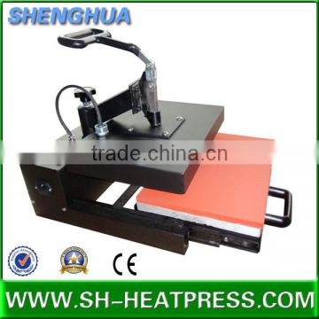 Dongguan small manual heat press sublimation machine