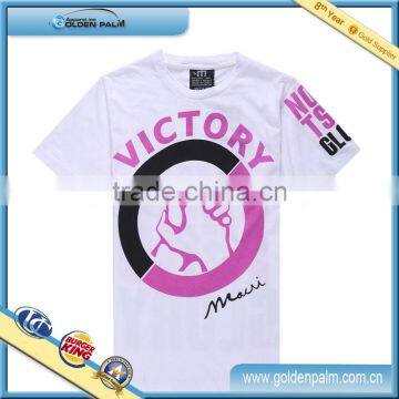 Factory customer t shirt screen printing