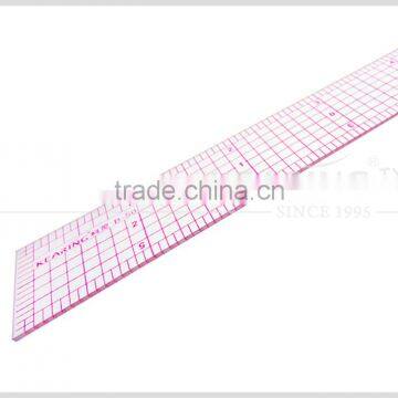 Kearing Sandwich line printing 1.2mm thick plastic clothes sewing quiting ruler #B-50