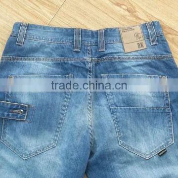 Wholesale Price GZY Trousers Modern Designer Straight Jeans Men's Work Jeans In Bulk Stock photo-6
