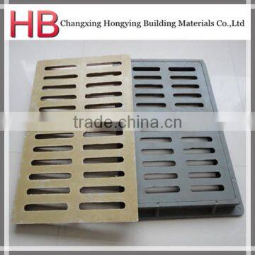 anti theft rectangular plastic sidewalk drain grate