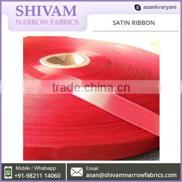 2016 Hot Selling Sturdy Construction Wholesale Satin Ribbon