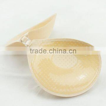 Breathable Thick Pad Push up Adhesive Bra photo-4