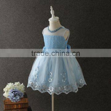 2017 Wholesale Children Clothing Usa Baby Girls Party Dresses photo-2