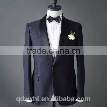 2017 Men Custom Made to Measure Suits Black Men's Business Suit photo-4